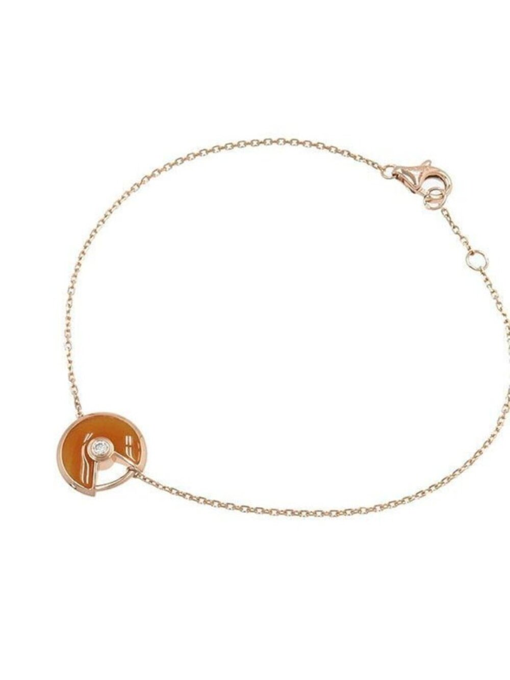 Cartier Amulette Bracelet XS Carnelian
